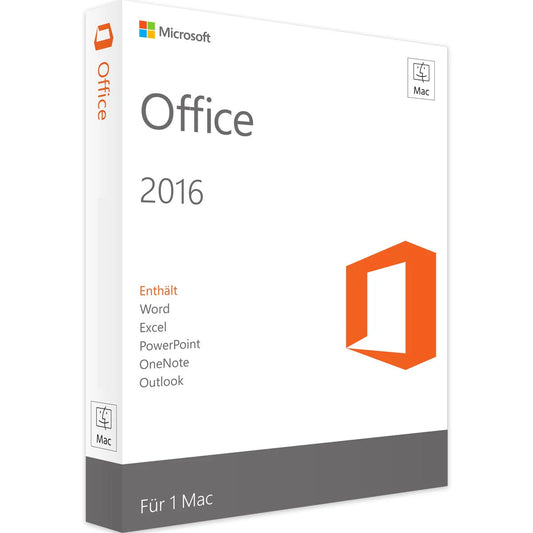 Microsoft Office 2016 Standard Für Mac